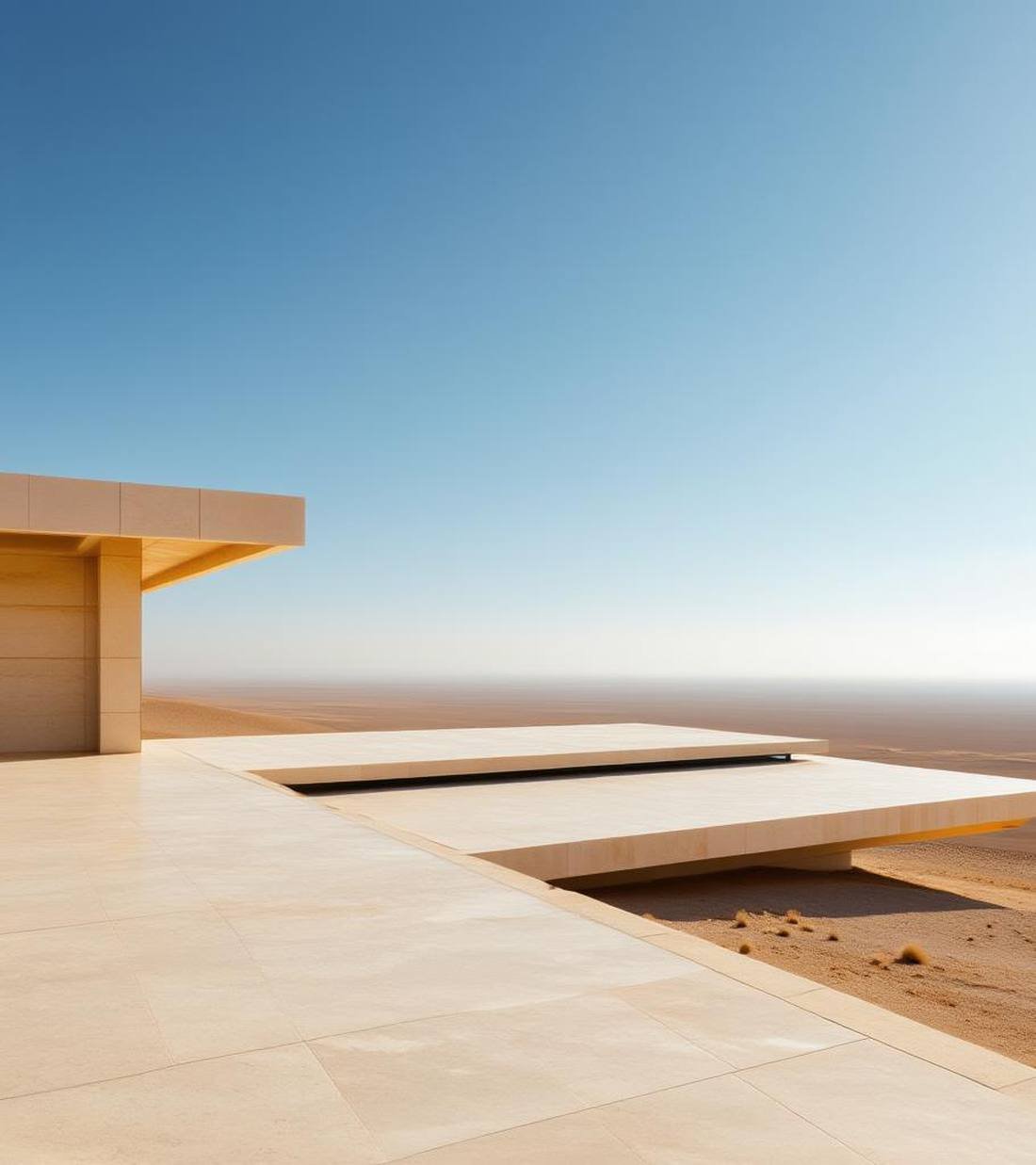Ruhige Architektur